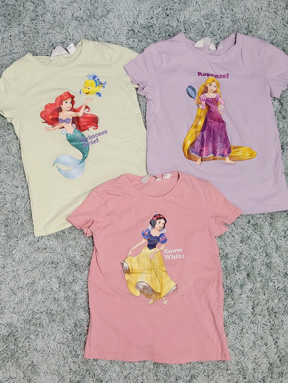 Disney Princess Girls Short Sleeve Graphic Tee